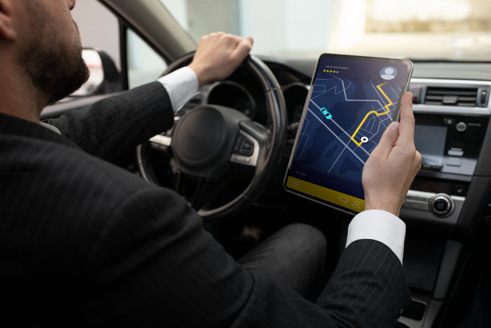 GPS mașină